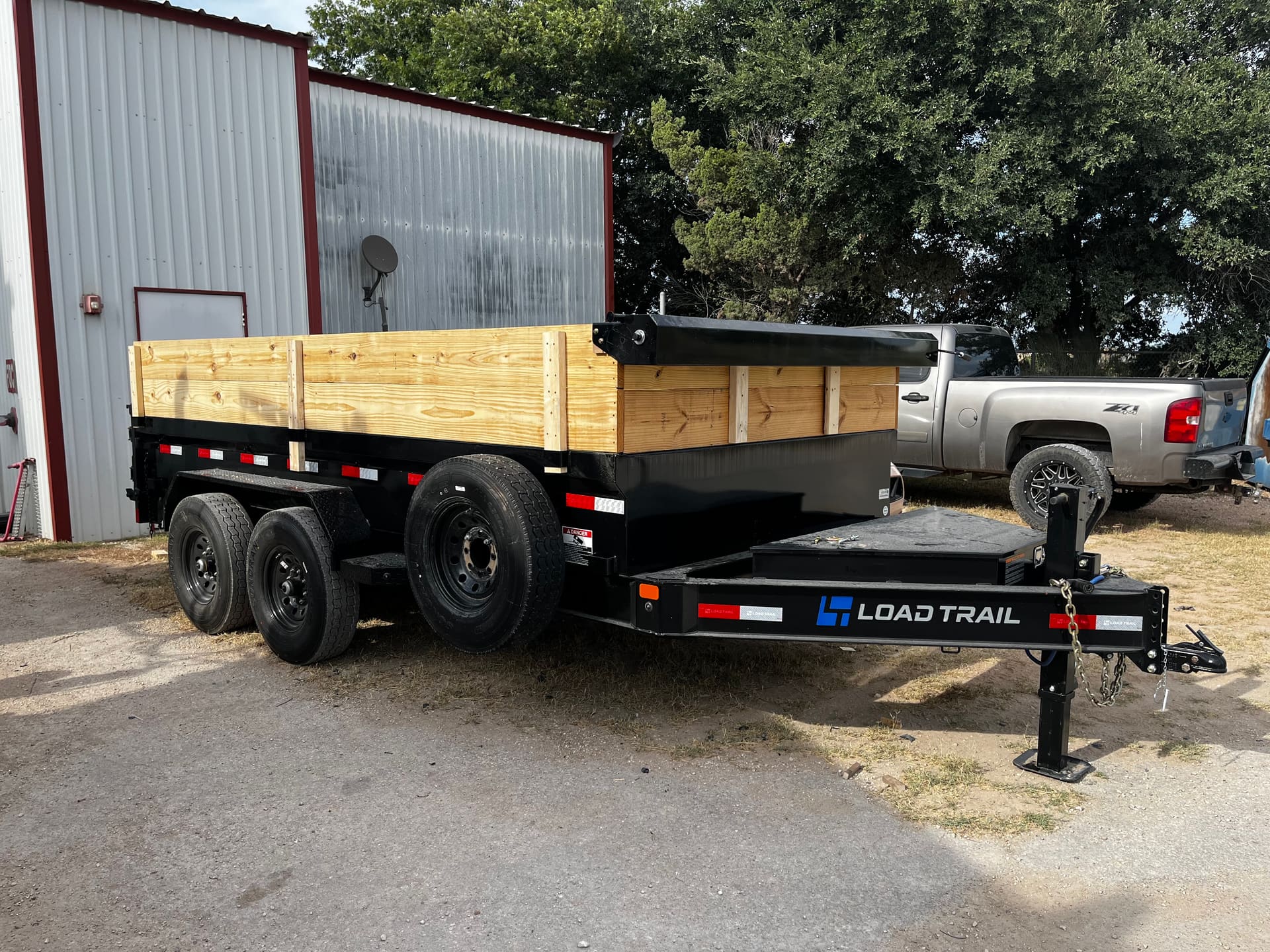 83" x 14' Dump Trailer (Wood Sides) photo 1 of 2